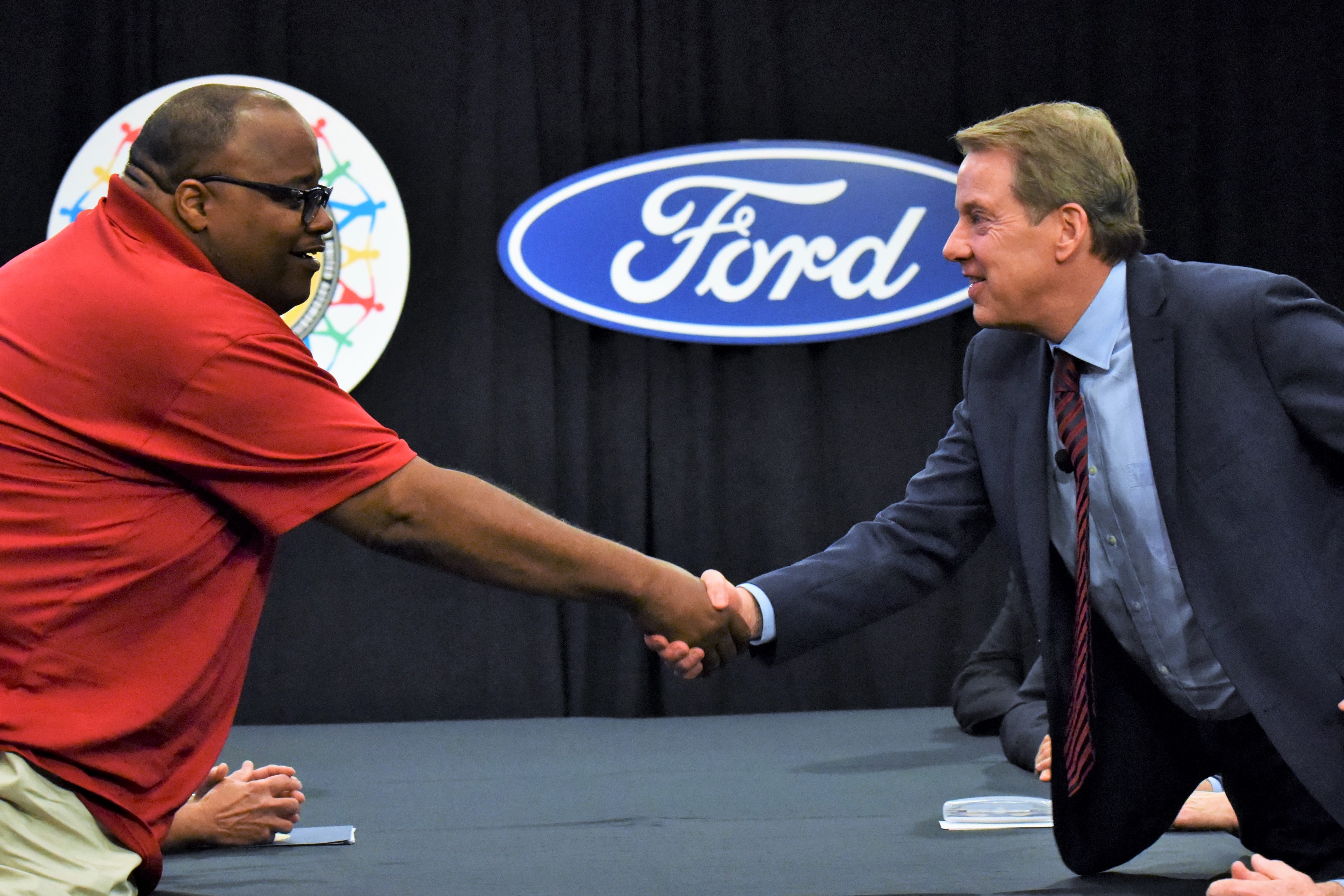 UAWFord Handshake Ford Media Center